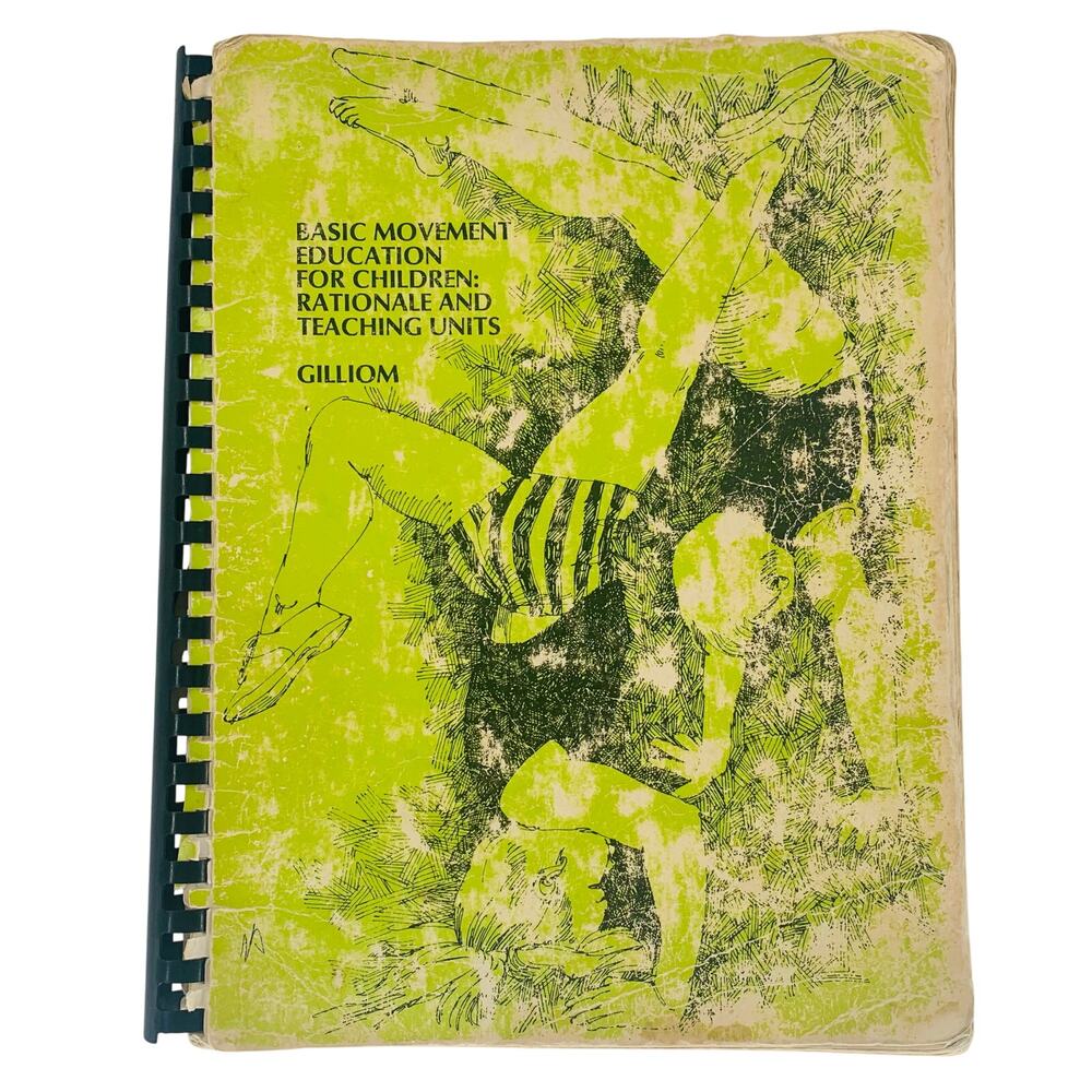 Addison Wesley Basic Movement Education For Children Teach Manual Guide Spiral
